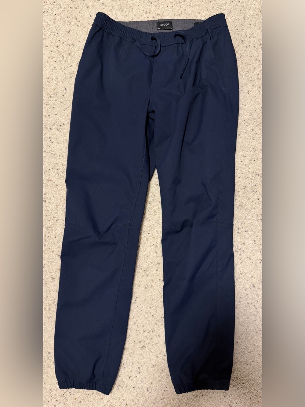 Proof like new  Men's Navy Tech Chino Jogger